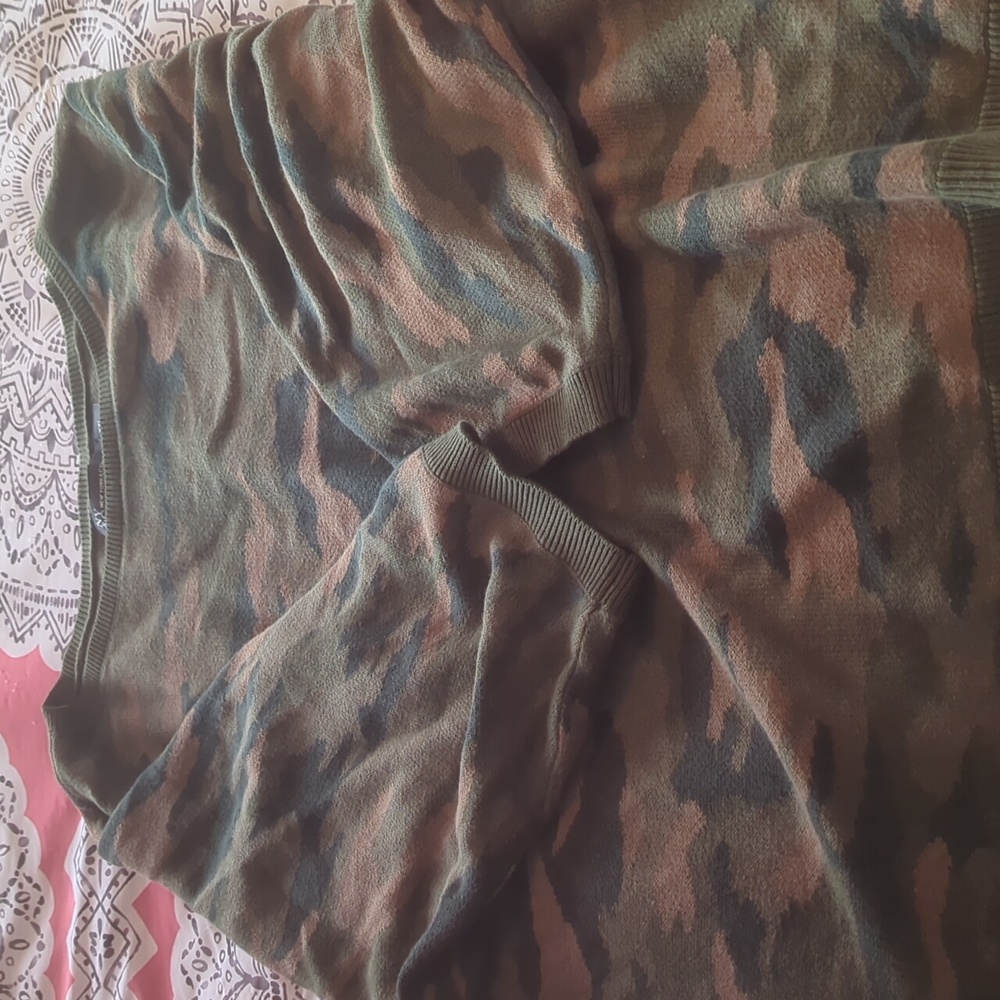 Camo Sweater